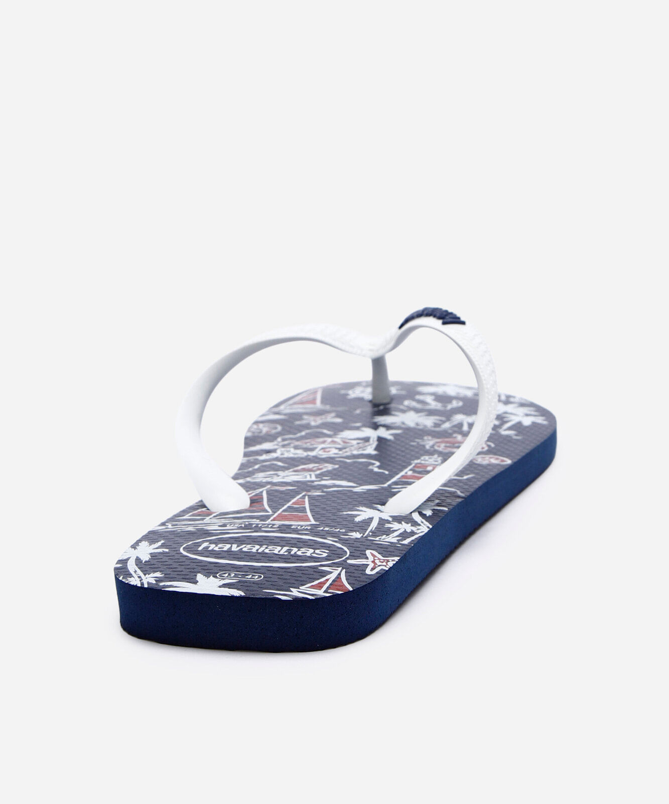 chinelo havaianas top náutica azul