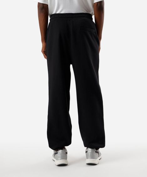 calça masculina de moletom baggy jogger preta