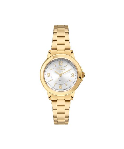 relógio feminino technos analógico 2036nbd 1k dourado