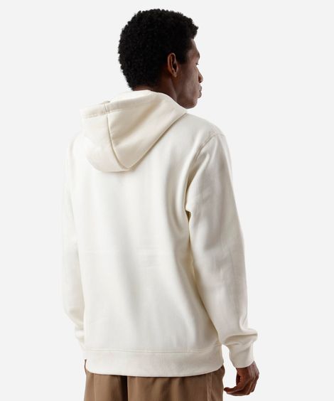 blusão masculino de moletom com capuz e bordado off white
