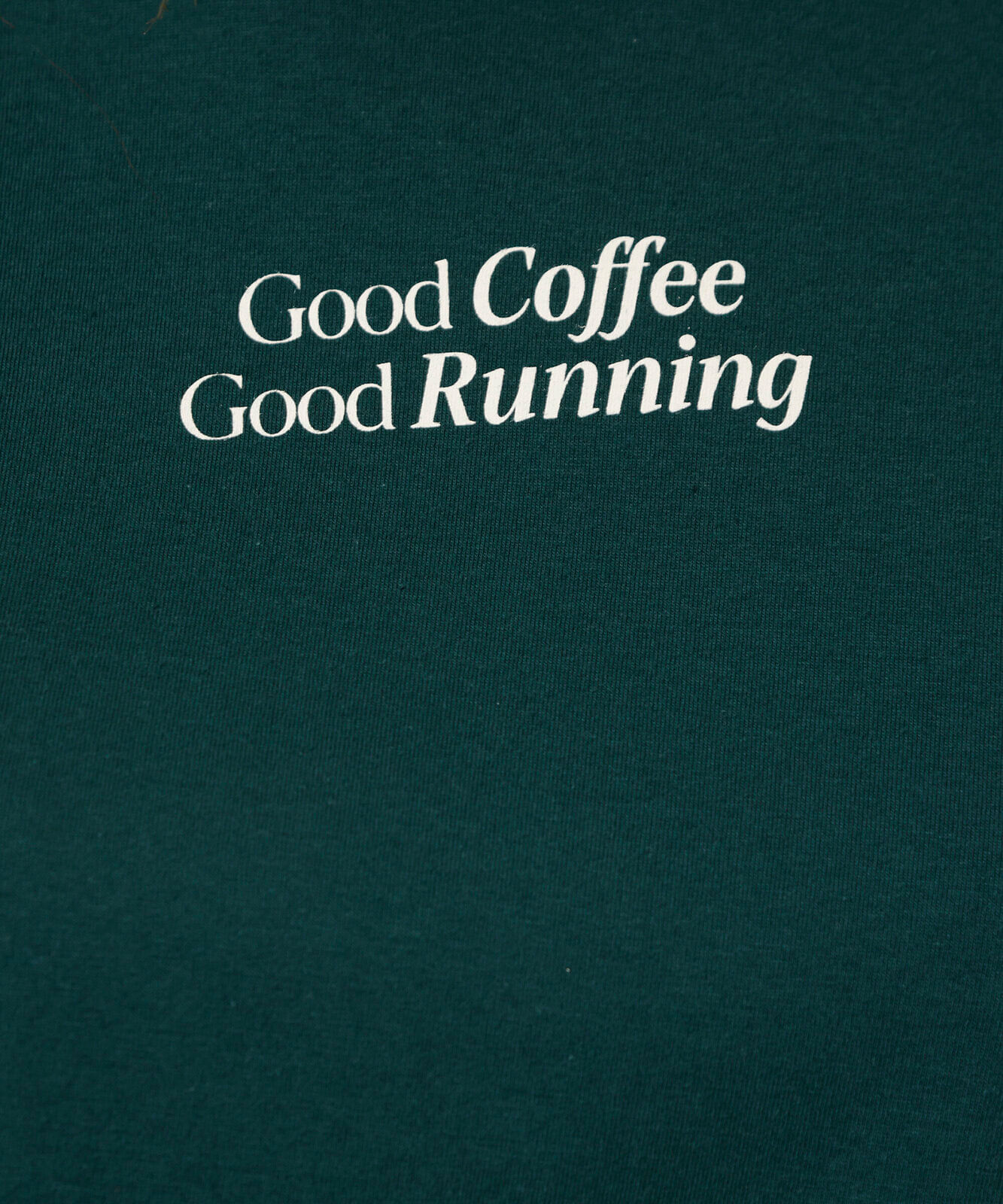 camiseta feminina oversized  good coffee verde