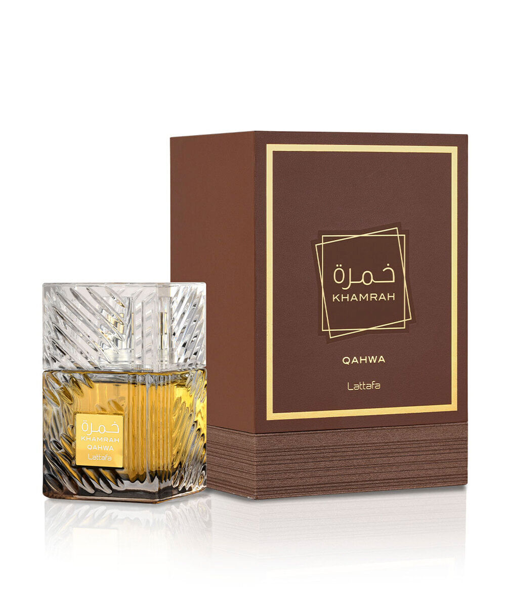 perfume unissex lattafa khamrah qahwa edp 100ml