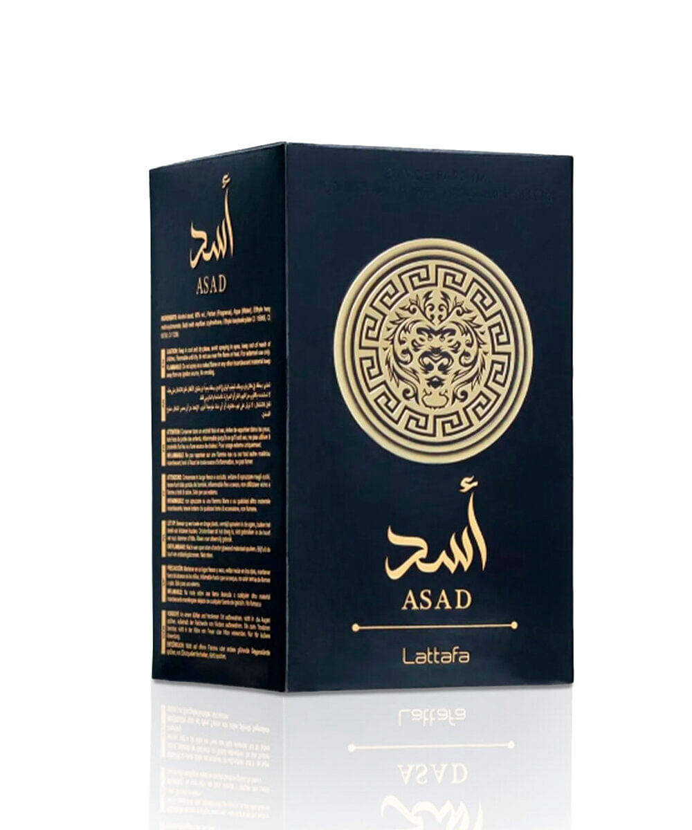 perfume masculino lattafa asad edp 100ml