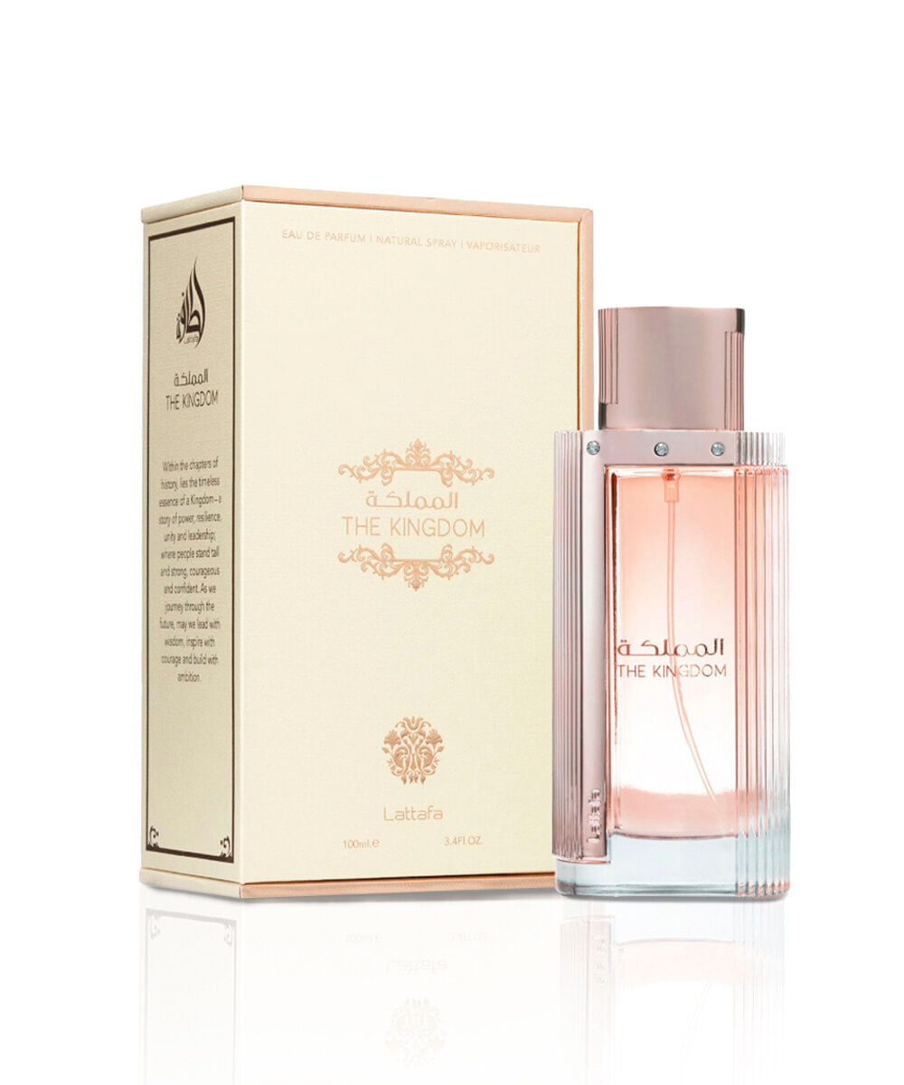 perfume feminino lattafa kingdom women edp 100ml