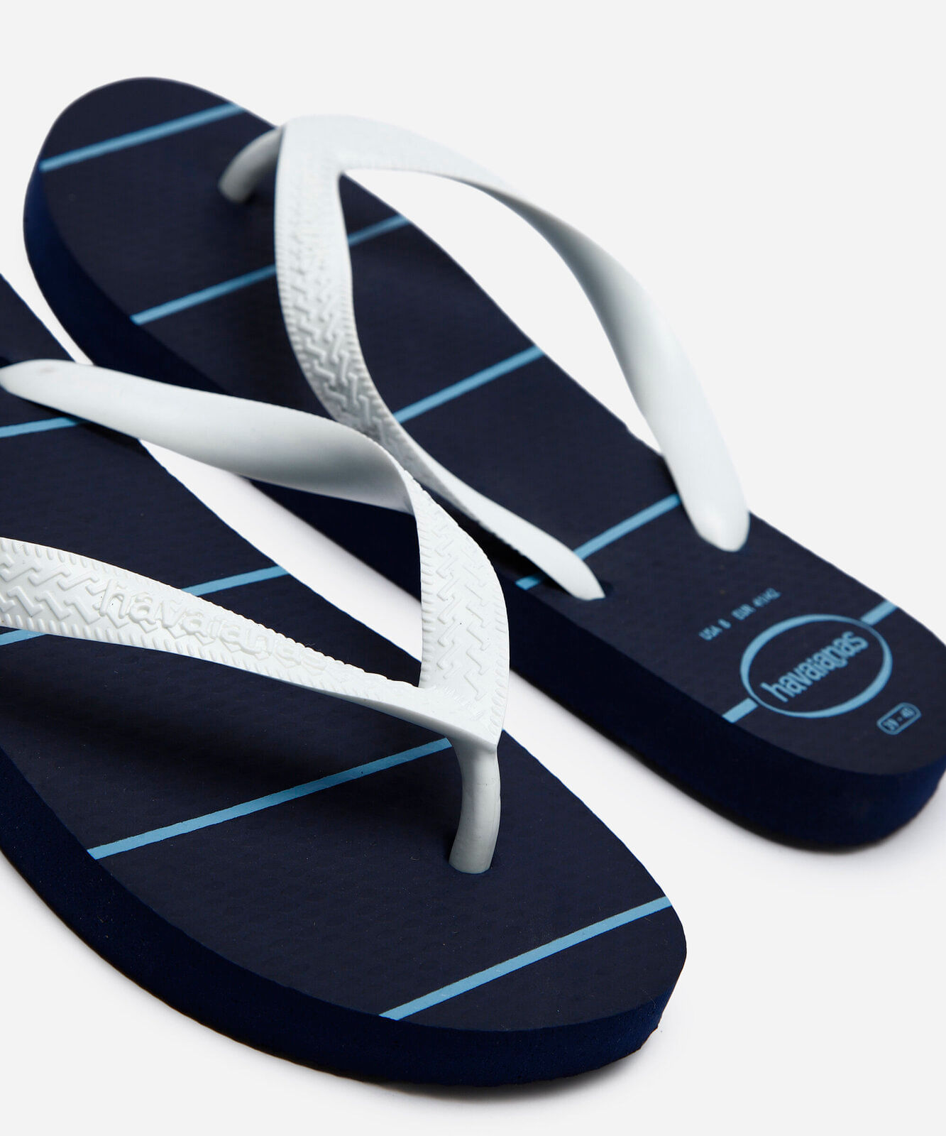 chinelo havaianas essential azul marinho