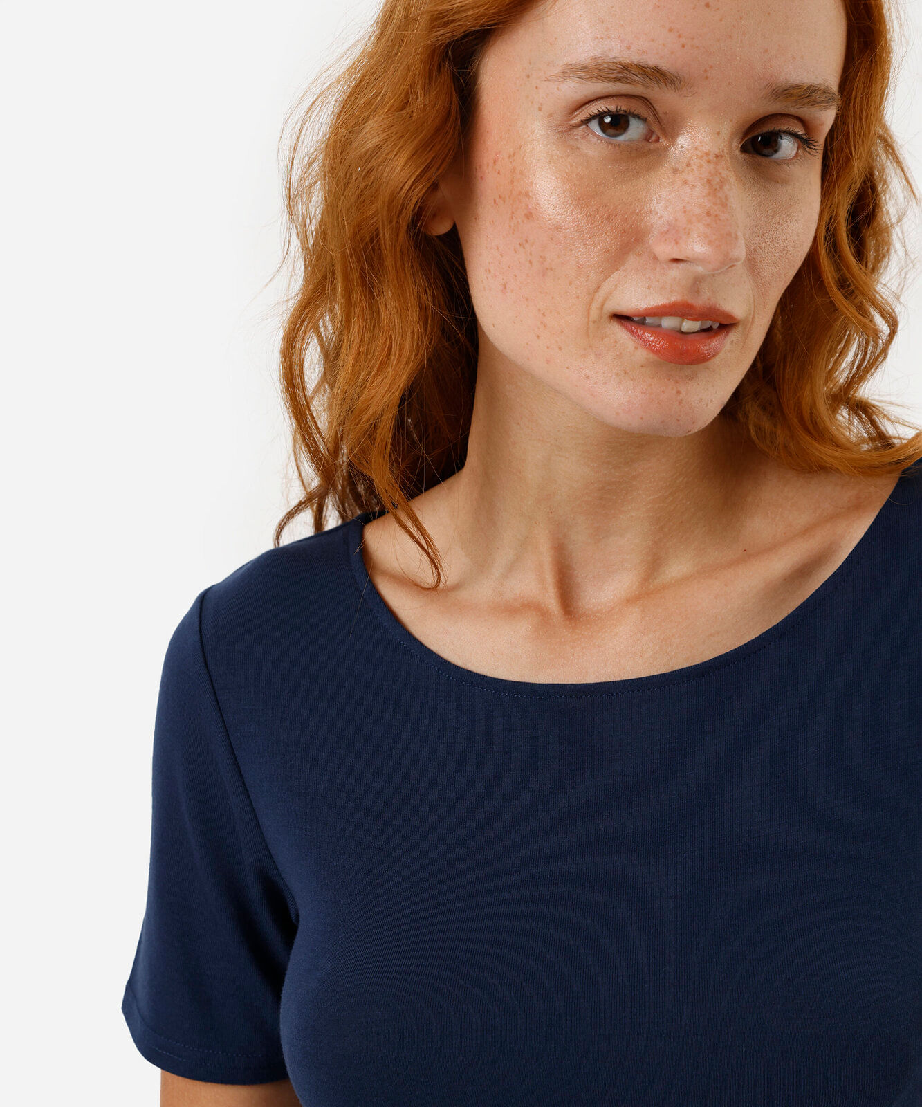 blusa de pijama feminino manga curta com viscose azul