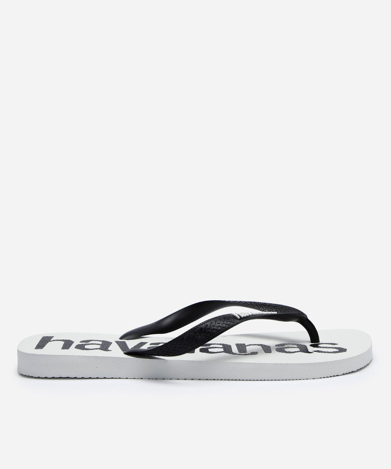 chinelo havaianas estampado branco
