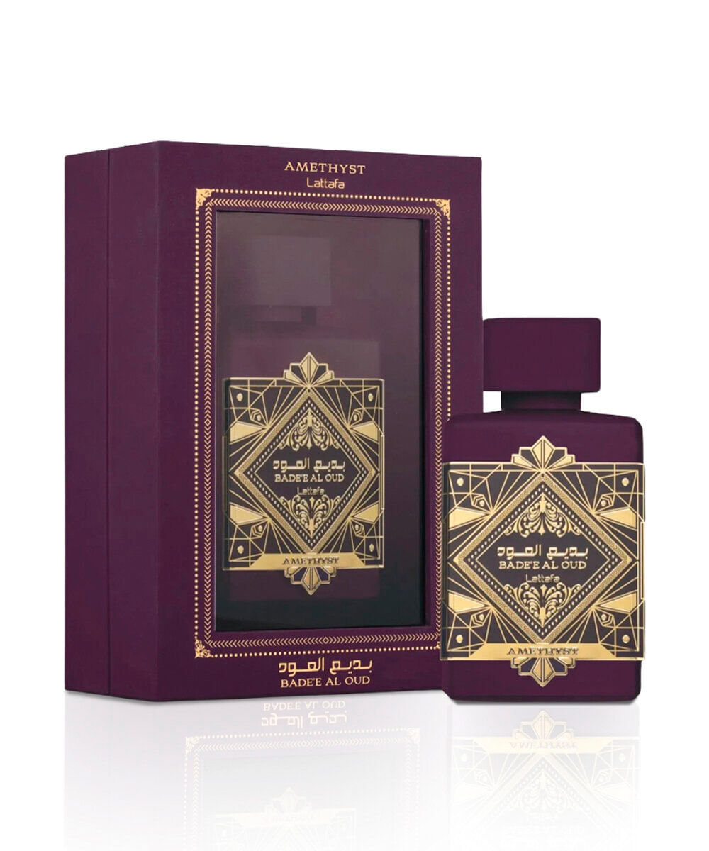 perfume unissex lattafa badee al oud amethyst edp 100ml