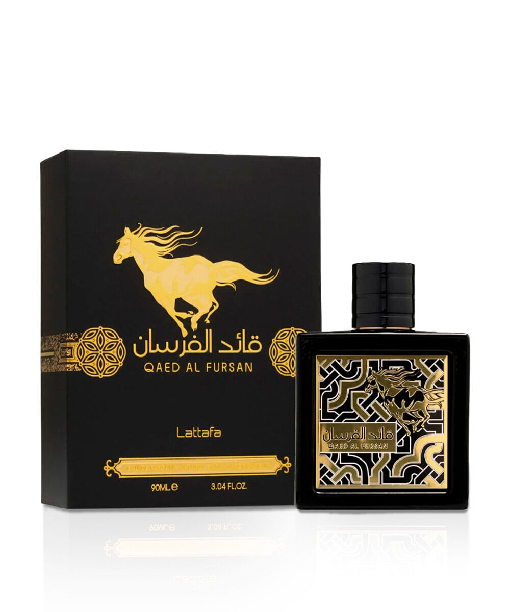 perfume unissex lattafa qaed al fursan edp 90ml