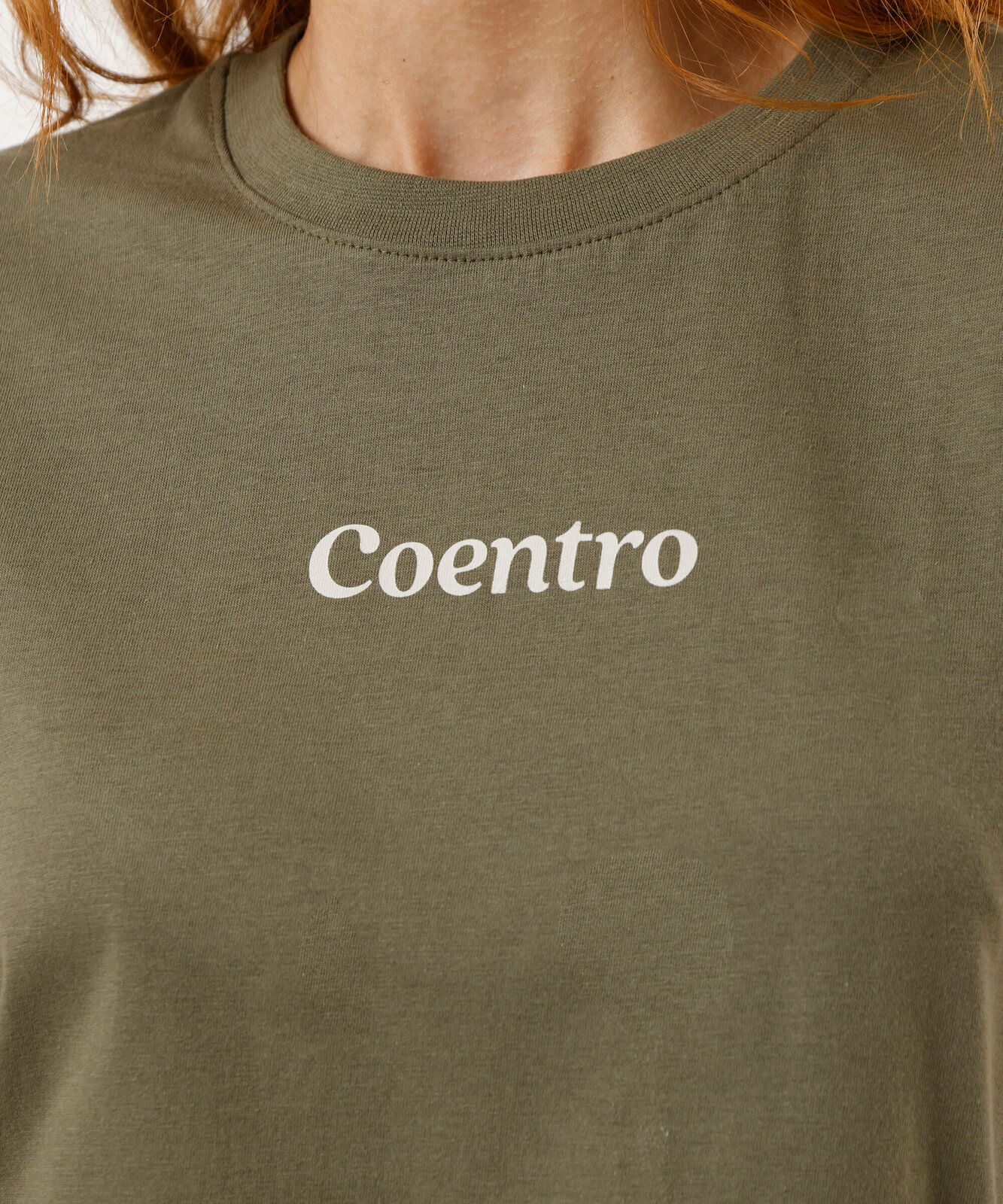 camiseta feminina coentro verde