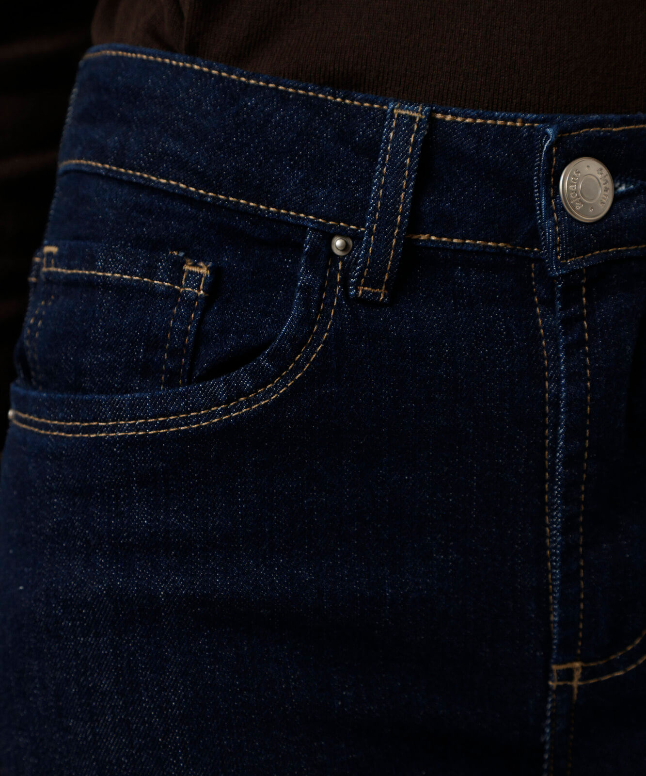 calça flare feminina jeans com fenda azul