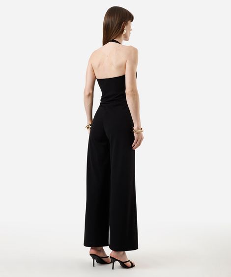 macacão feminino frente única preto