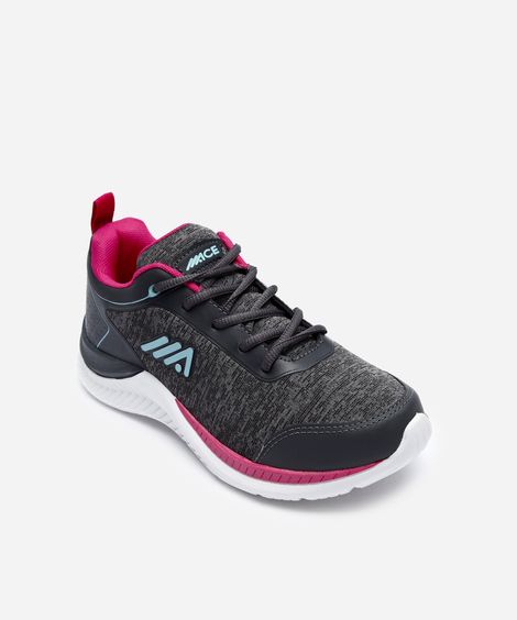 tênis esportivo ace cano baixo cinza