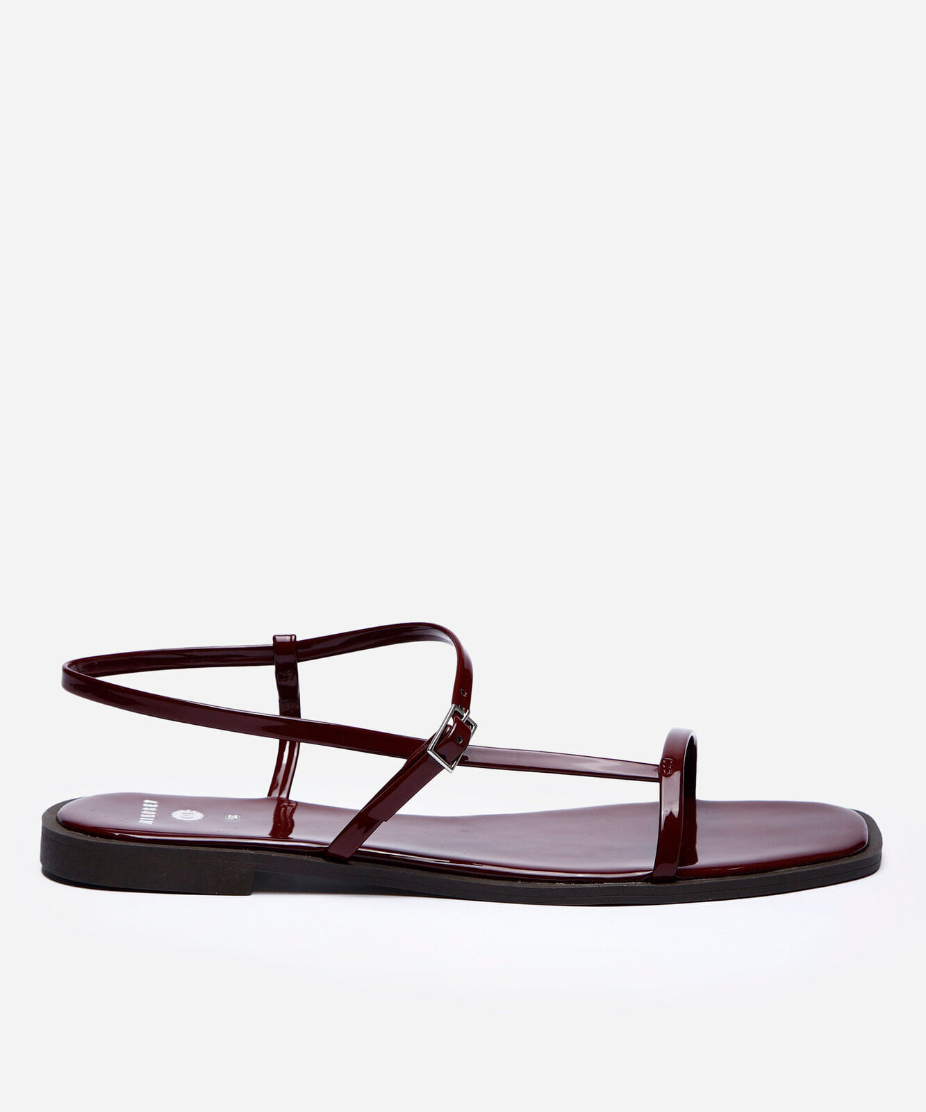 rasteirinha tira fina mindset vinho