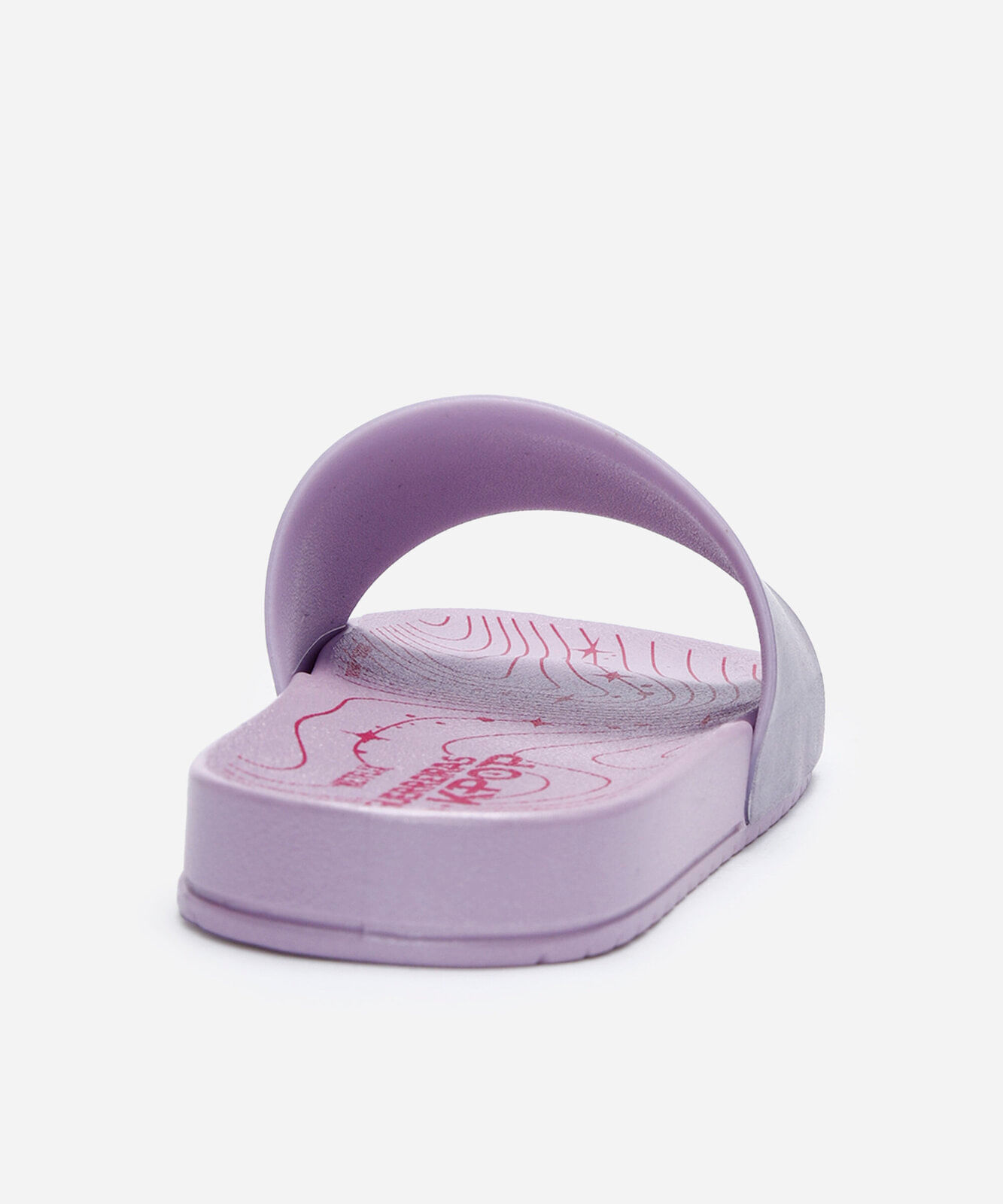 chinelo slide infantil guerreiras do k-pop hundrix gaspea lilás