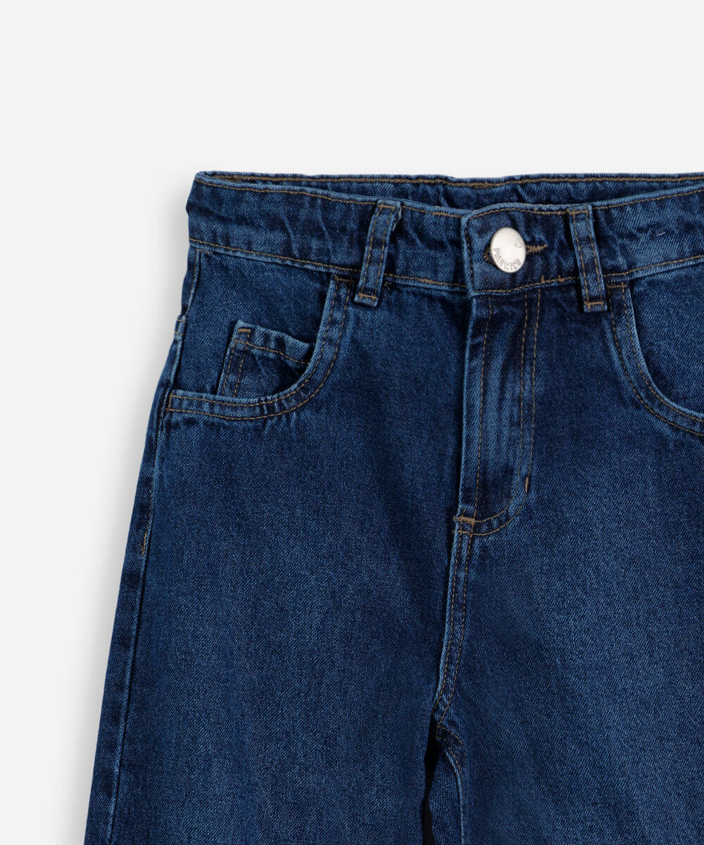 calça jeans infantil balloon azul