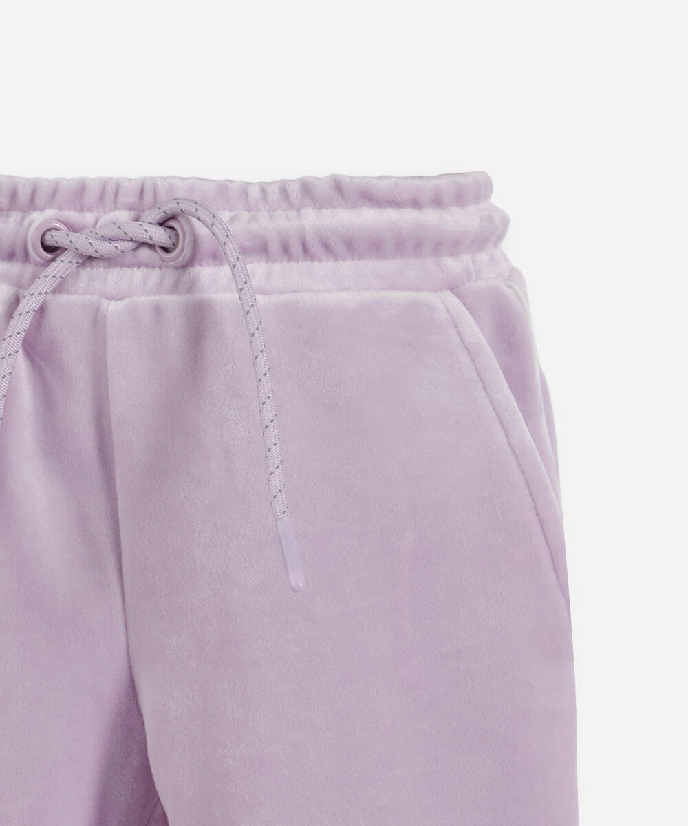 calça jogger infantil de push lilás