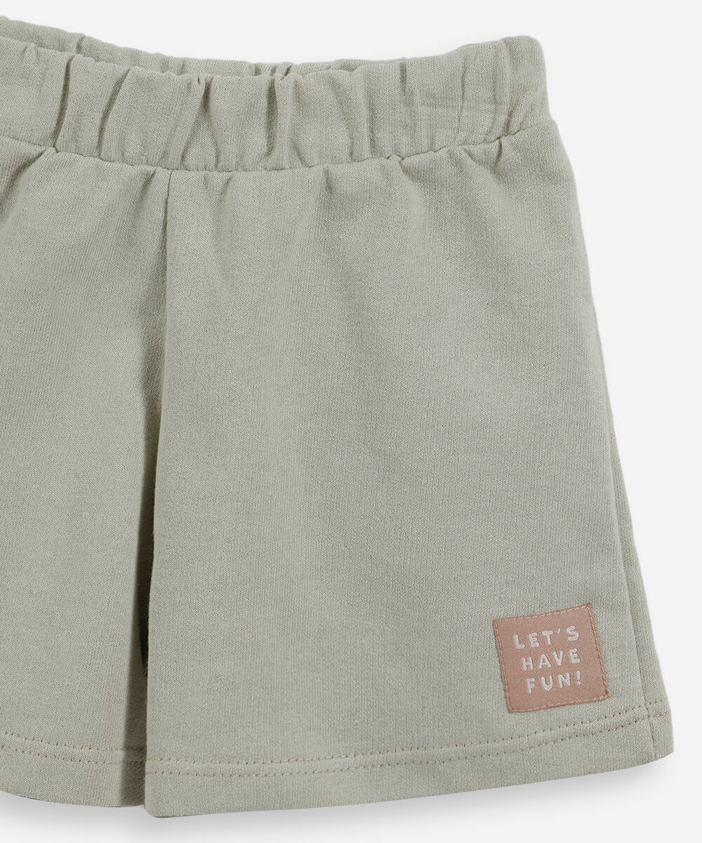 conjunto infantil de algodão bichinhos off white