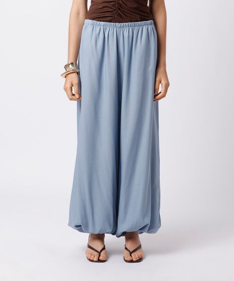 calça aladim feminina com linho mindset azul