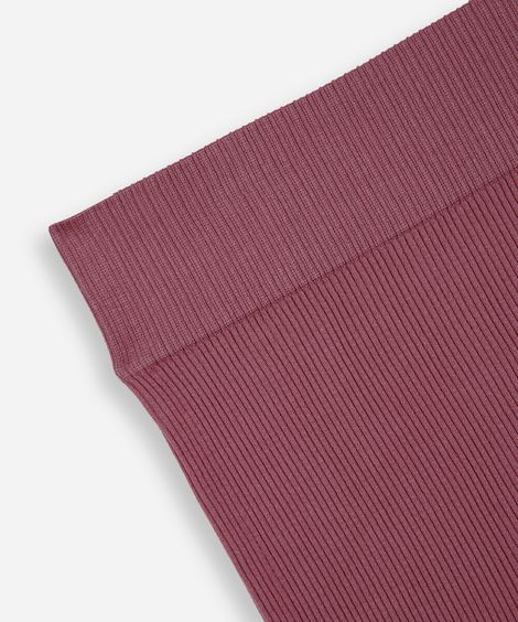 calça legging infantil de poliamida sem costura vinho