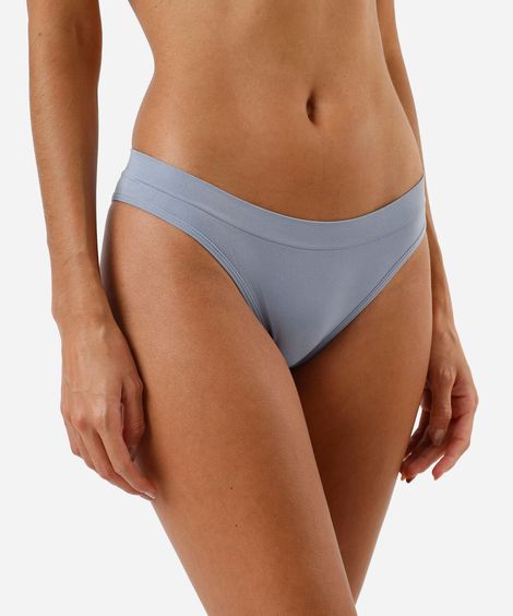 kit de 3 calcinhas biquíni feminina de poliamida colorido