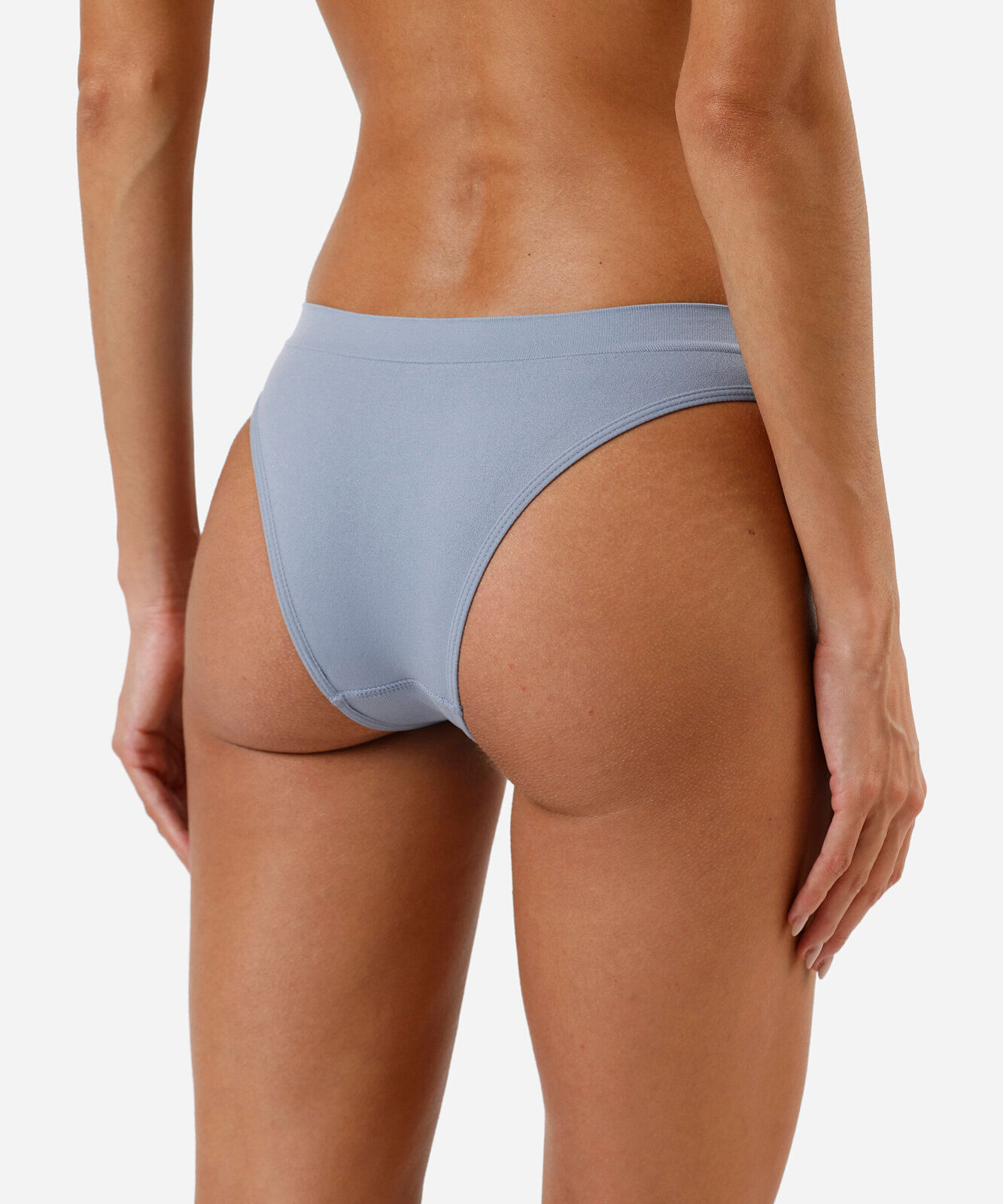 kit de 3 calcinhas biquíni feminina de poliamida colorido