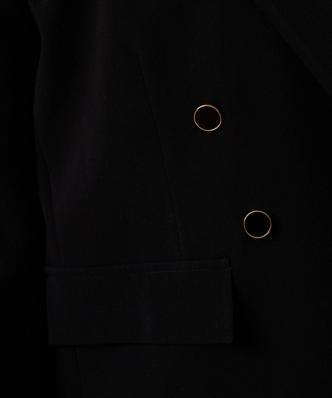 blazer de alfaiataria com ombreiras plus size preto