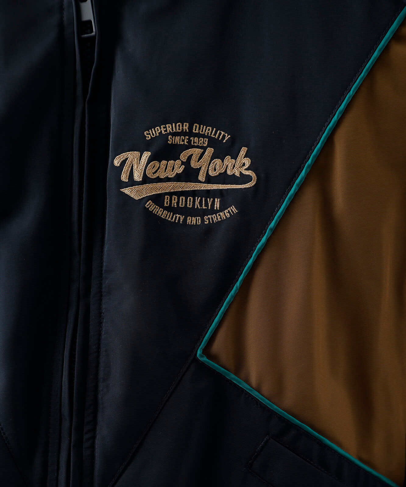 jaqueta masculina bomber oversized new york azul