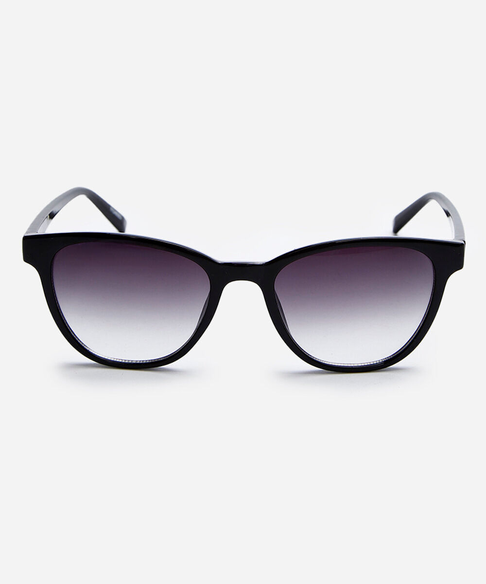 óculos de sol feminino quadrado de acetato preto