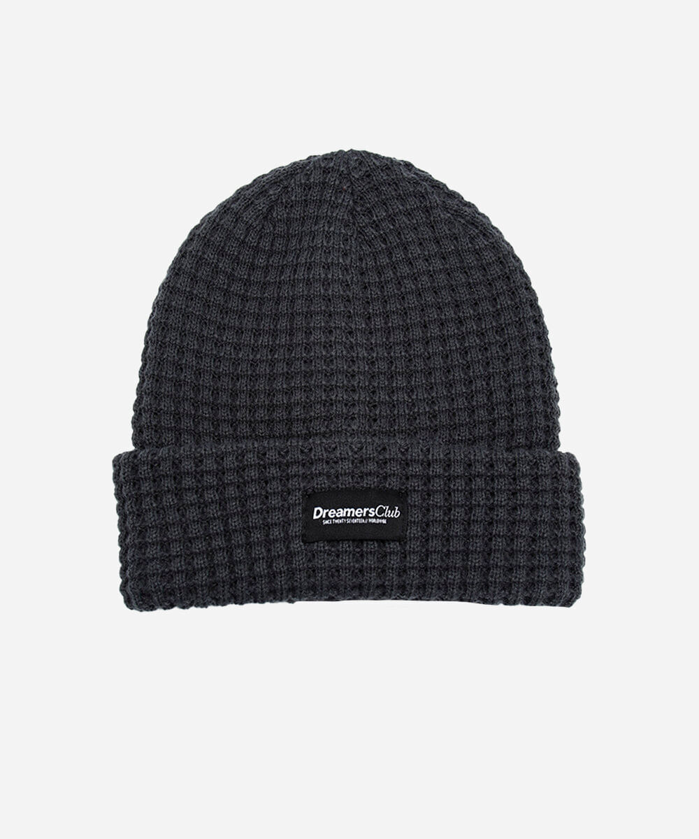 gorro masculino texturizado verde