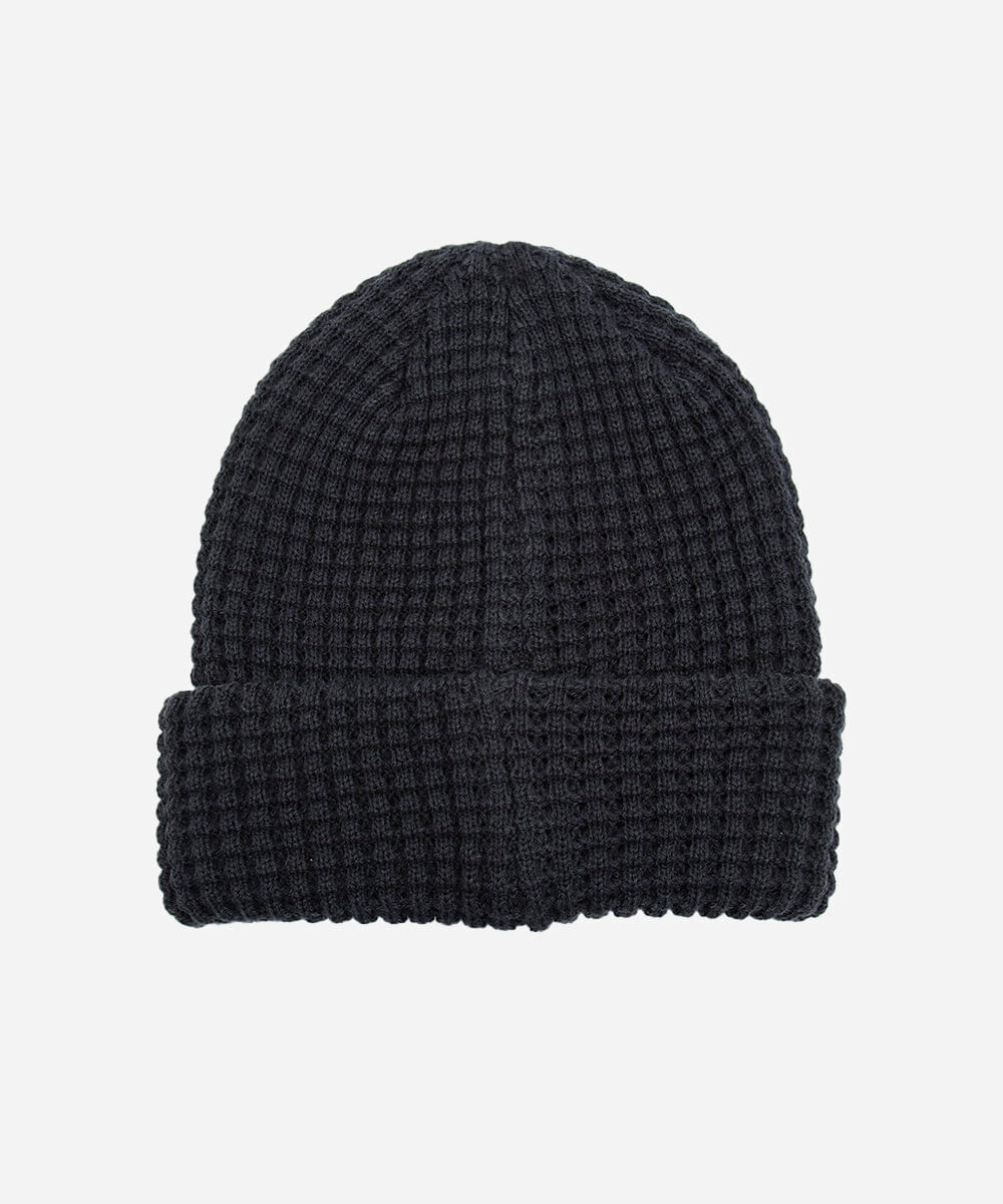 gorro masculino texturizado verde