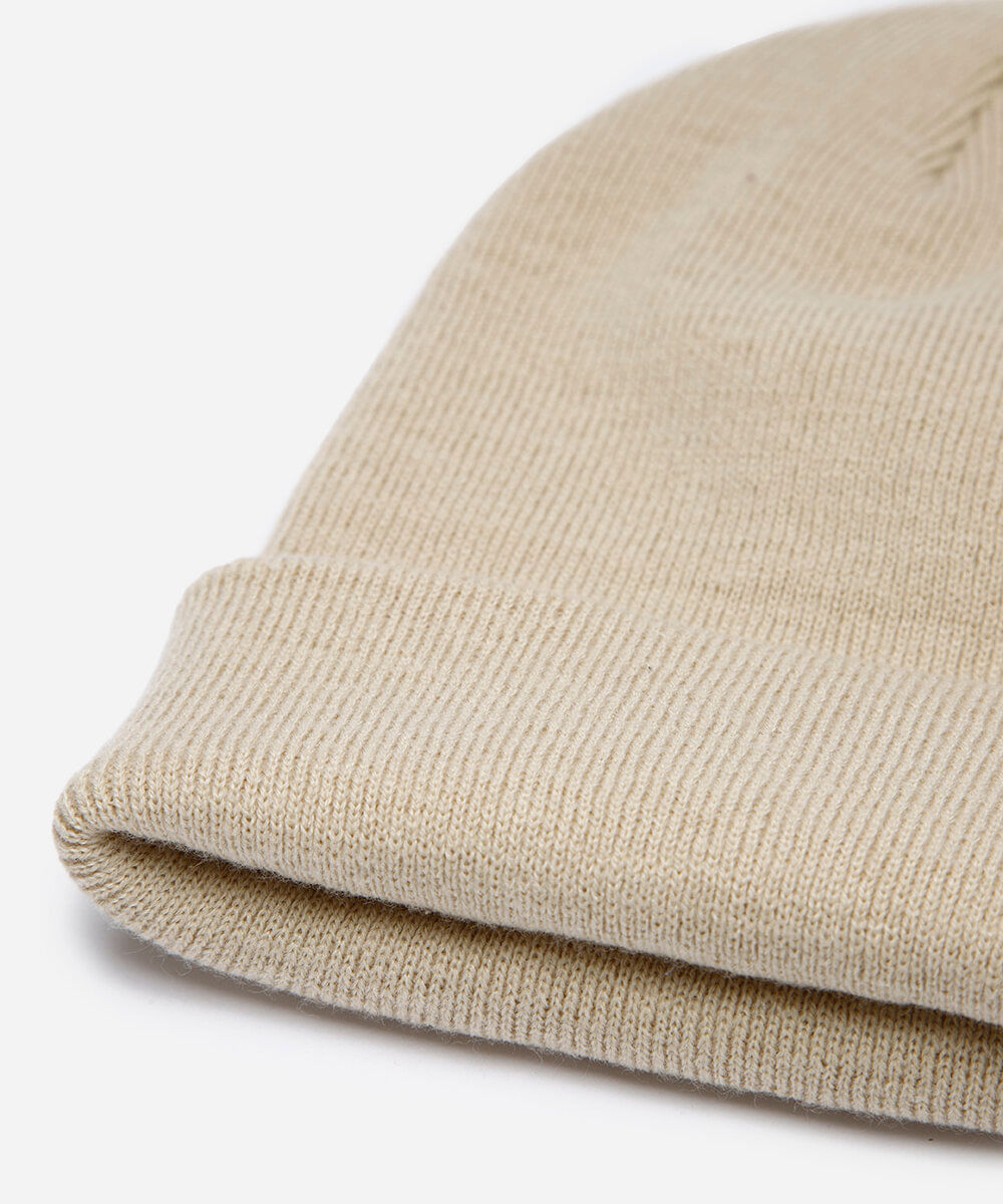 gorro masculino básico bege