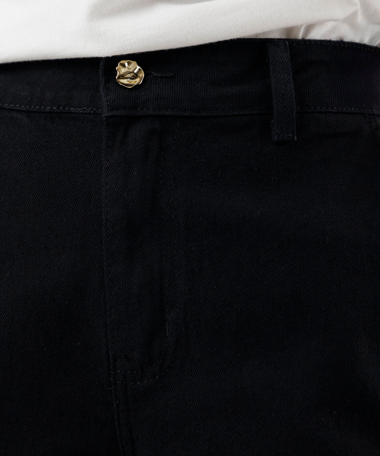 calça flare feminina jeans cintura alta preta