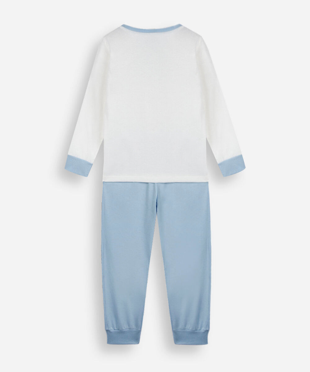 pijama longo infantil hedwig harry potter off white