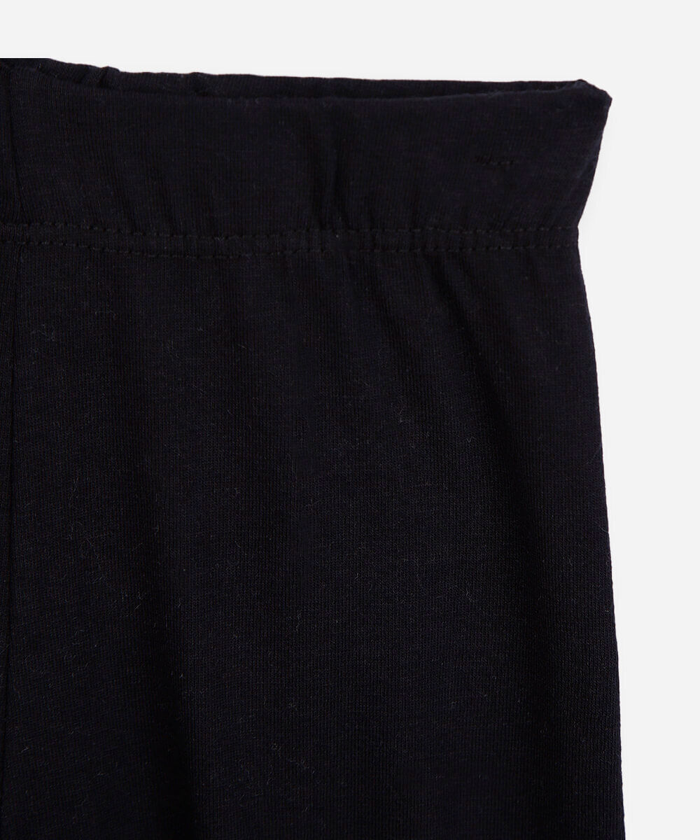 conjunto longo infantil de moletom com capuz minnie off white