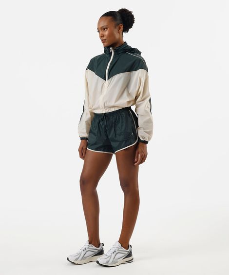 short running feminino de poliamida esportivo verde