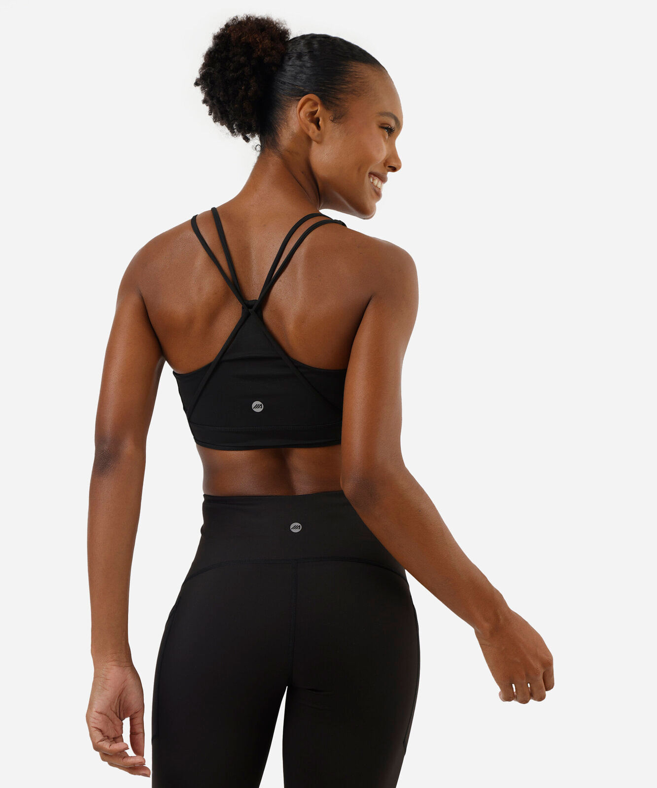 top feminino com bojo esportivo preto