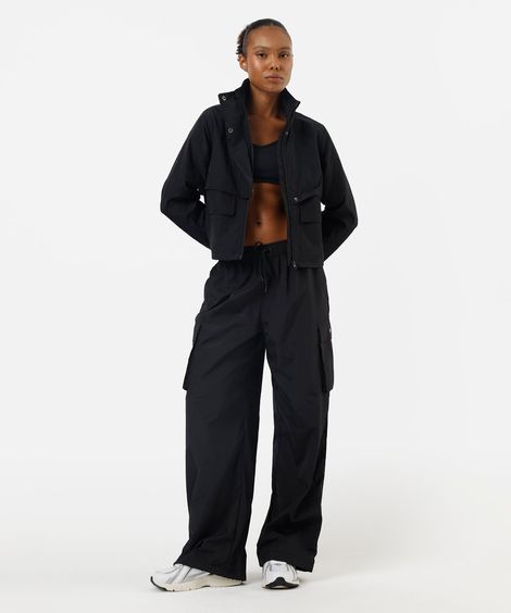 calça cargo feminina de poliamida esportiva ace preta