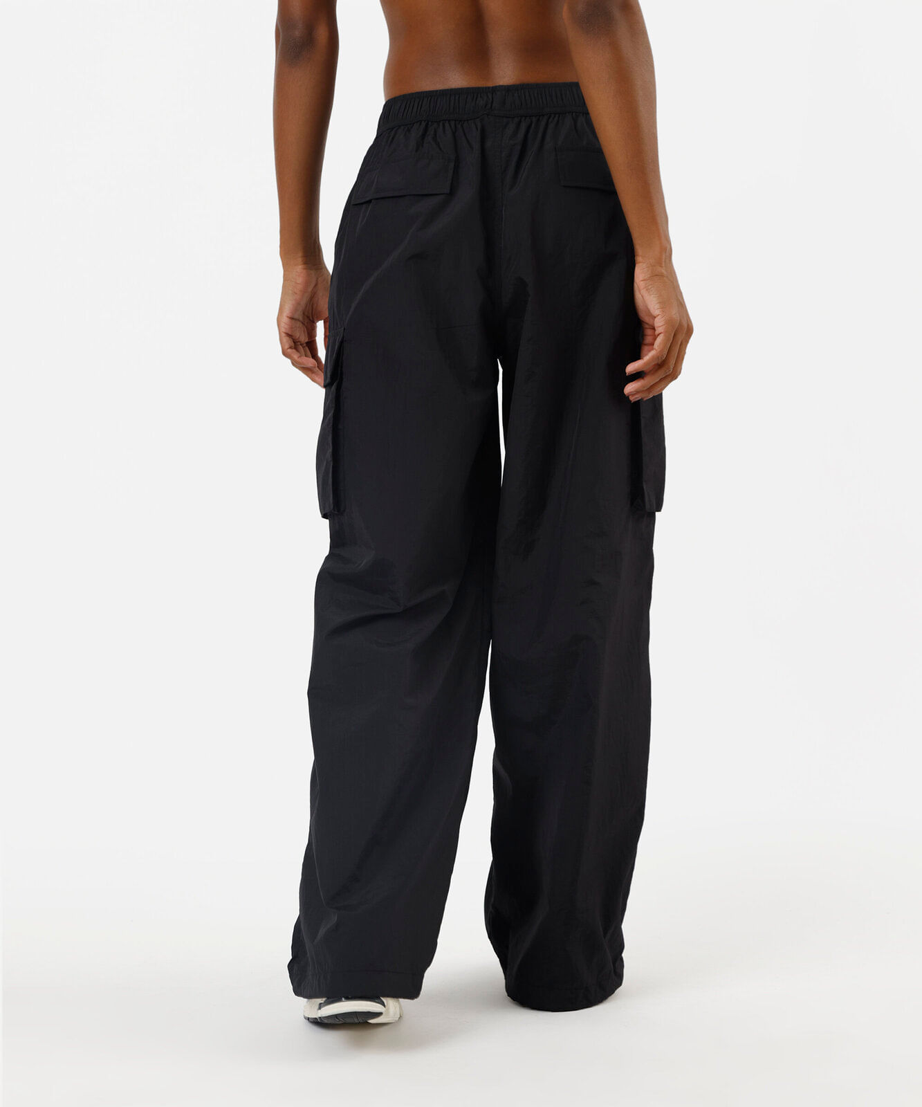 calça cargo feminina de poliamida esportiva preta