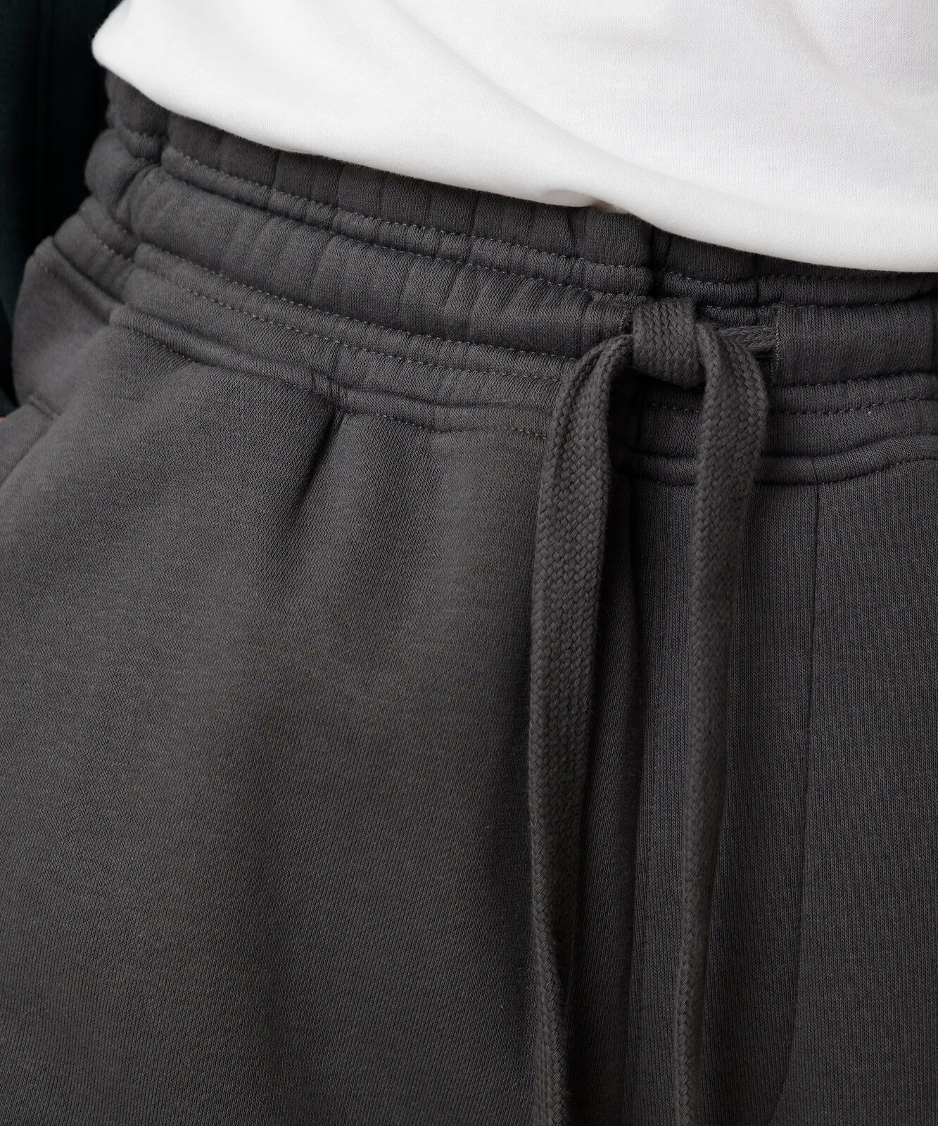 calça masculina de moletom baggy jogger cinza