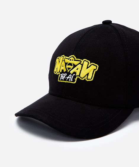 boné infantil aba curva de sarja natan por aí preto