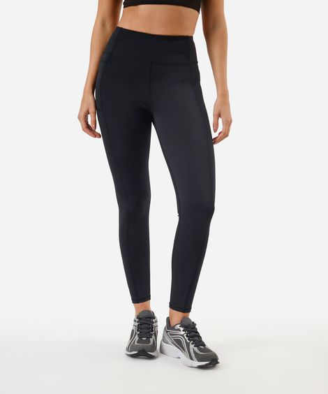 calça legging feminina esportiva com bolso preta