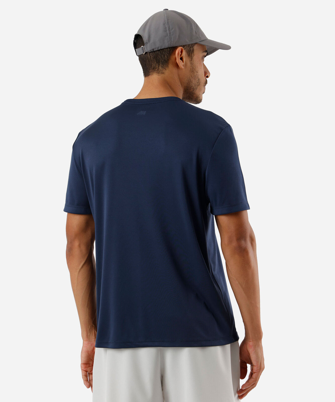 camiseta esportiva masculina azul