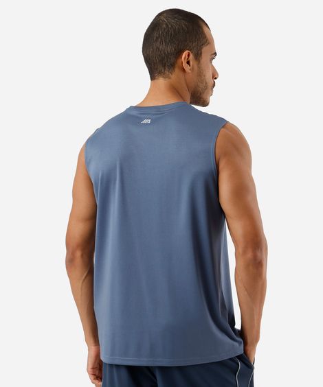 regata machão masculina azul