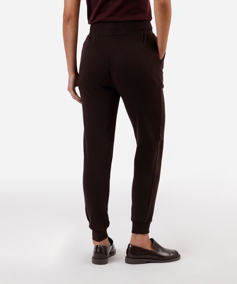 calça feminina  de moletom jogger básica