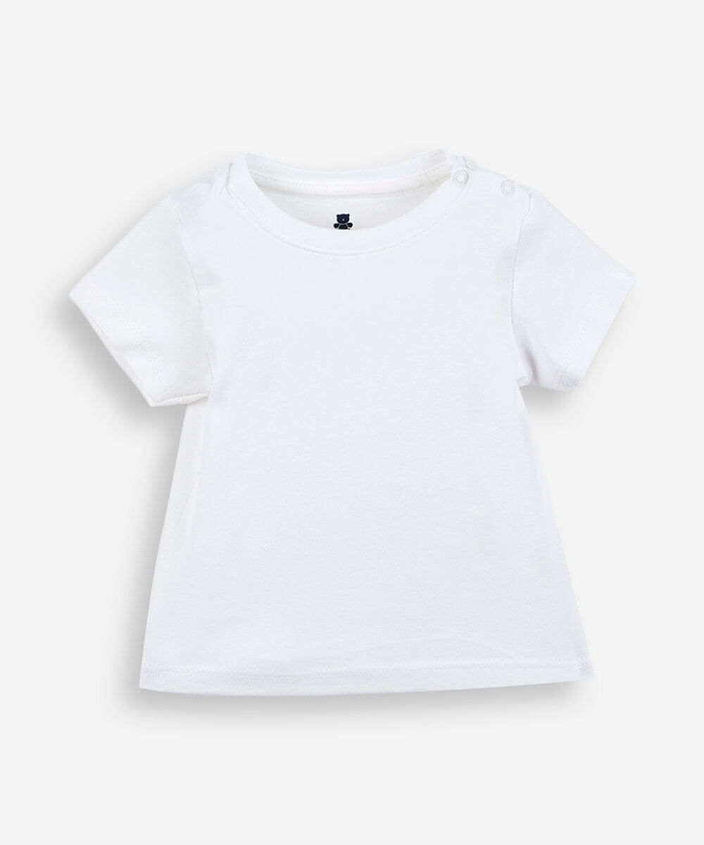 jardineira infantil com camiseta listrada off white