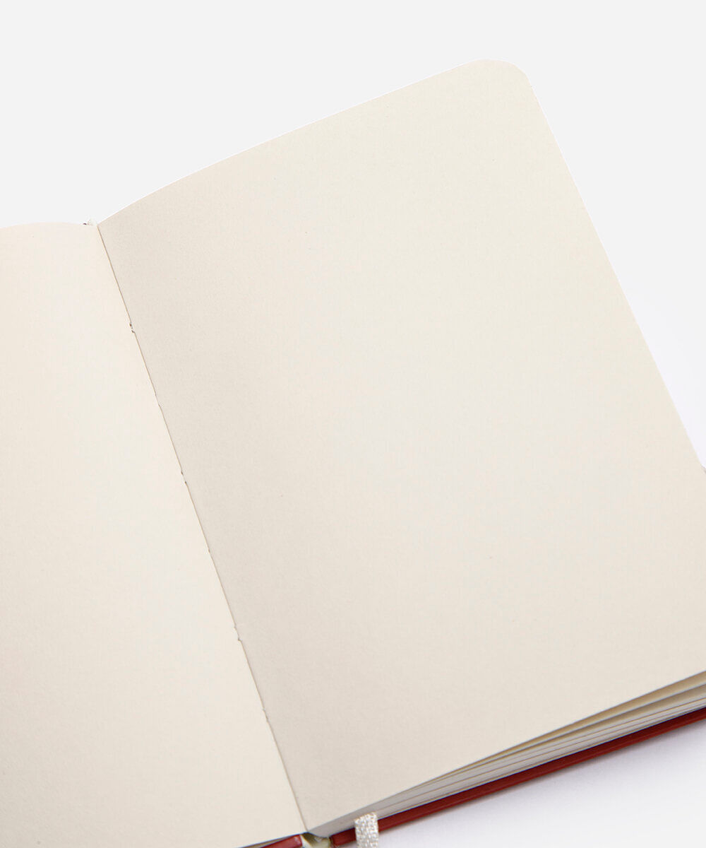 caderno pequeno capa dura mindset vinho