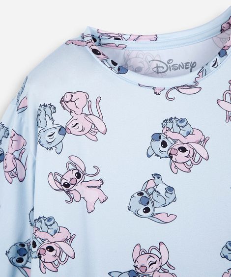 pijama infantil stitch azul