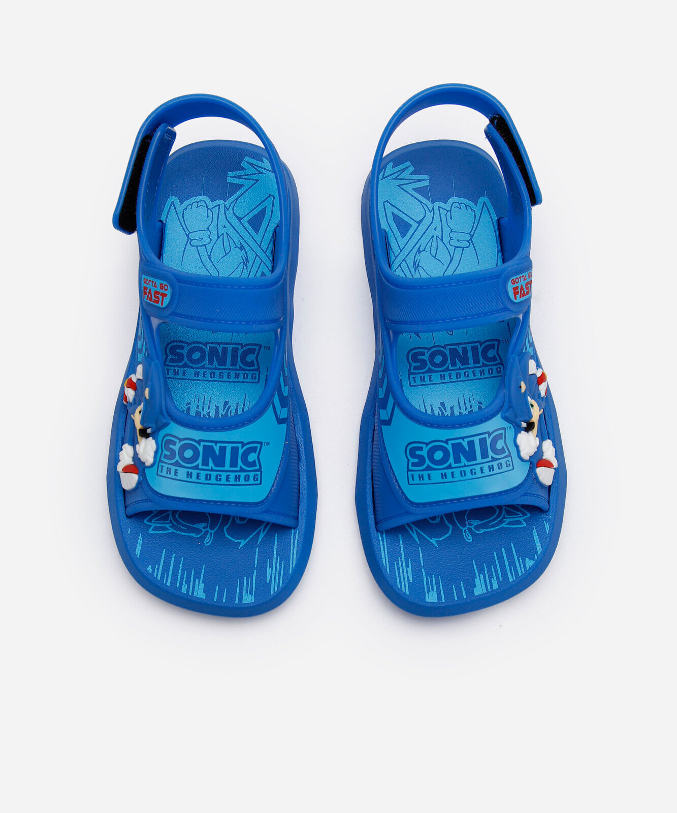 sandália infantil grendene sonic azul