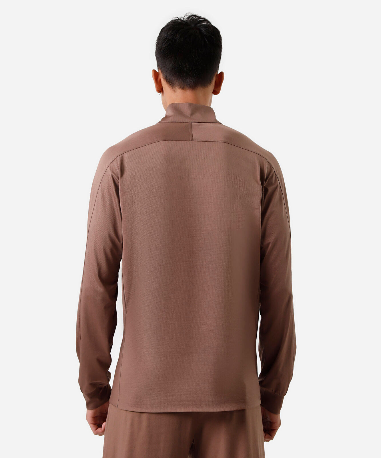 blusa masculina esportiva ace gola alta marrom